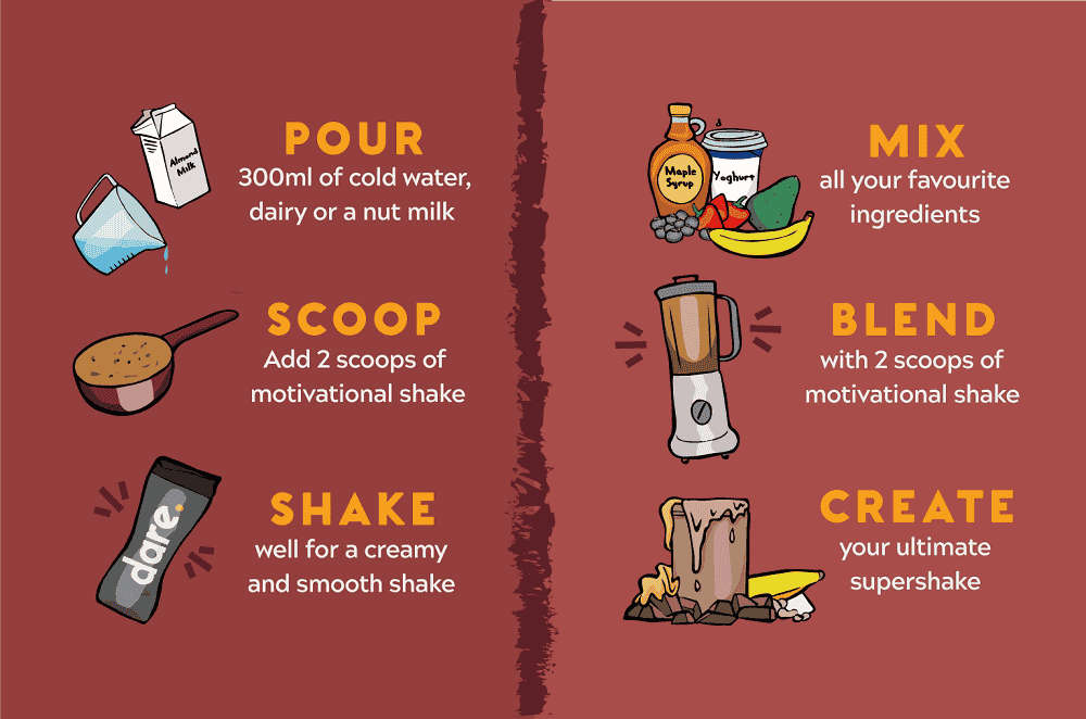Dare Motivational Shake
